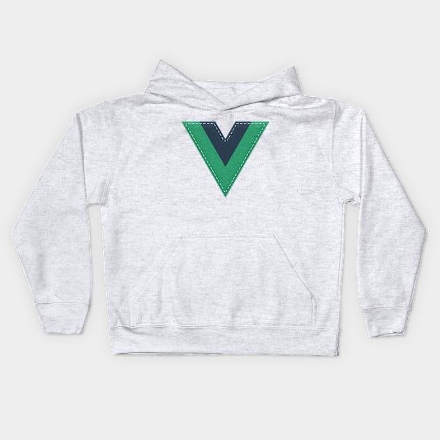 Vue JS Vuejs Progressive JavaScript Framework Kids Hoodie by vladocar